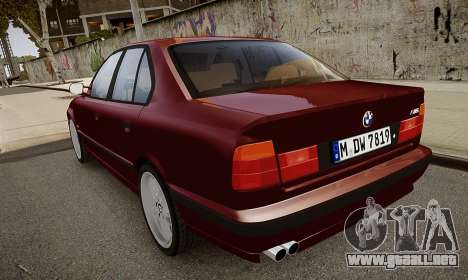 BMW M5 (E34) 1995 v1.0 para GTA 4