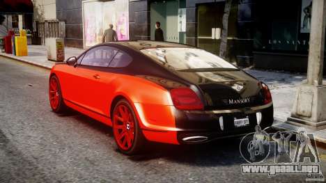 Bentley Continental SS 2010 Le Mansory [EPM] para GTA 4