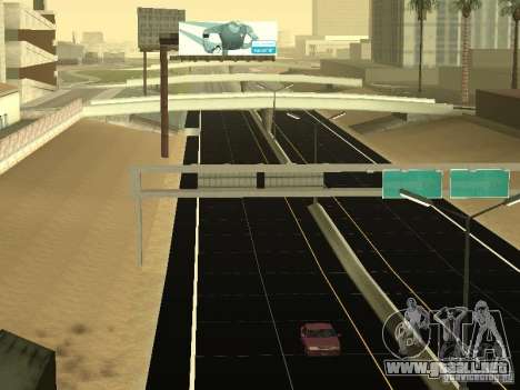 New Roads in San Andreas para GTA San Andreas