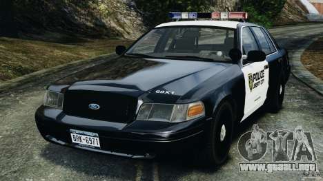 Ford Crown Victoria Police Interceptor 2003 LCPD para GTA 4