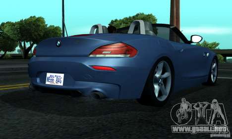 BMW Z4 2010 para GTA San Andreas