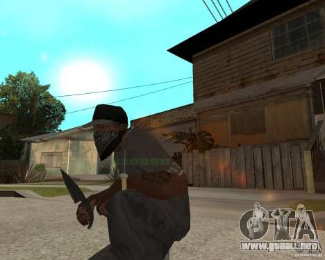 New knife para GTA San Andreas