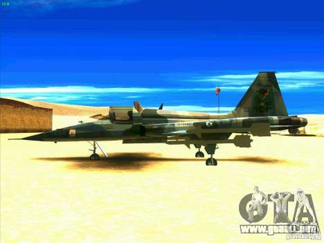 F-5E Tiger para GTA San Andreas