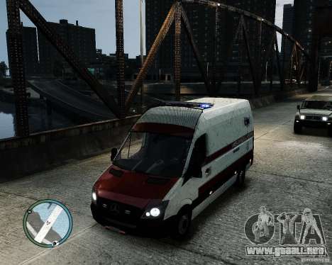 Mercedes Benz Sprinter American Medical Response para GTA 4