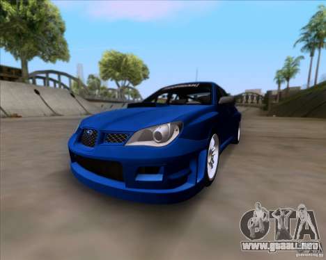 Subaru Impreza WRX para GTA San Andreas