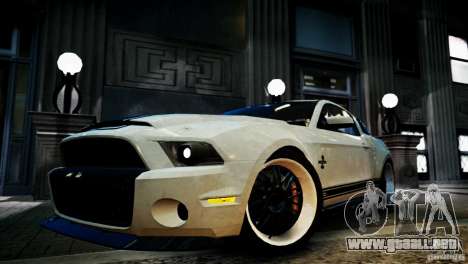 Shelby GT500 Super Snake NFS Edition para GTA 4