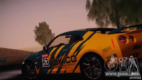 Nissan GTR Black Edition para GTA San Andreas