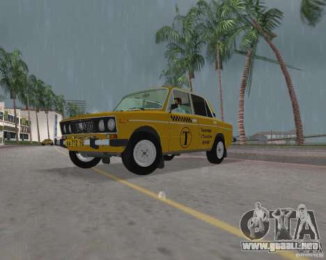 Taxi VAZ 2106 para GTA Vice City