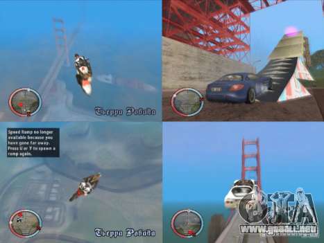 Jump Ramp Stunting para GTA San Andreas