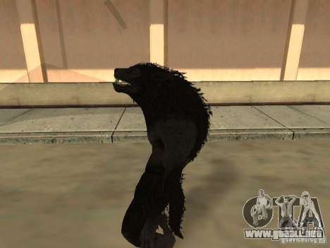 Werewolf from The Elder Scrolls 5 para GTA San Andreas