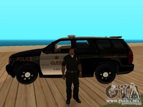 Chevrolet Tahoe Ontario Highway Police para GTA San Andreas