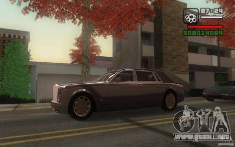 Rolls-Royce Phantom EWB para GTA San Andreas