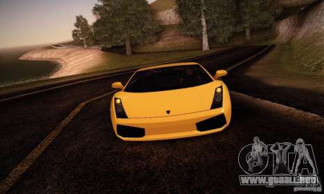Lamborghini Gallardo para GTA San Andreas