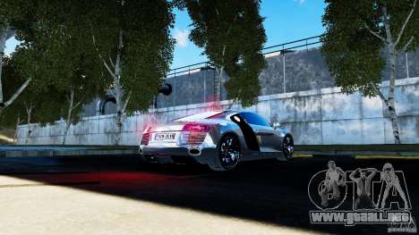 Audi R8 Spider 2011 para GTA 4