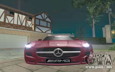 Mercedes-Benz SLS AMG 2011 V3.0 para GTA San Andreas