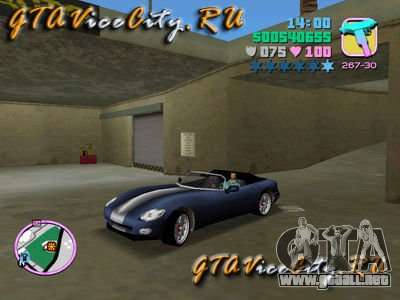 Dodge Viper de GTA 3 para GTA Vice City