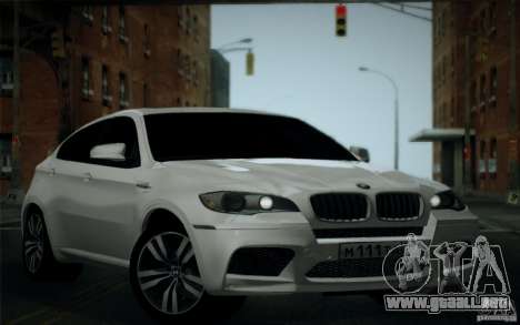 BMW X6M E71 para GTA San Andreas