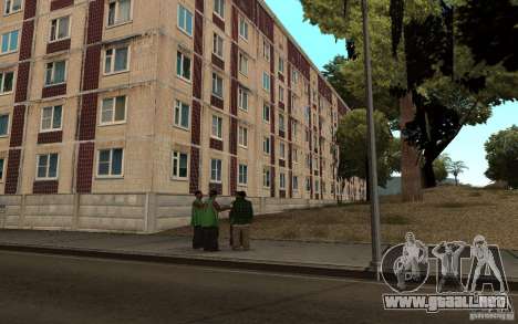 Un pequeño pueblo ruso en Grove Street para GTA San Andreas