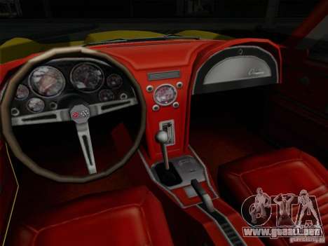 Chevrolet Corvette 1967 para GTA San Andreas
