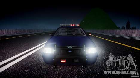 Ford Crown Victoria Homeland Security [ELS] para GTA 4