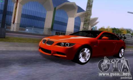 BMW M3 E92 v1.0 para GTA San Andreas