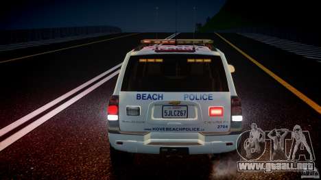 Chevrolet Trailblazer Police V1.5PD [ELS] para GTA 4