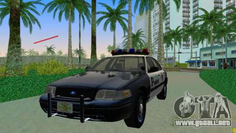 Ford Crown Victoria Police 2003 para GTA Vice City