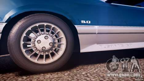 Ford Mustang GT 1993 Rims 1 para GTA 4