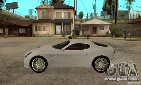 Alfa Romeo 8 c Competizione stock para GTA San Andreas