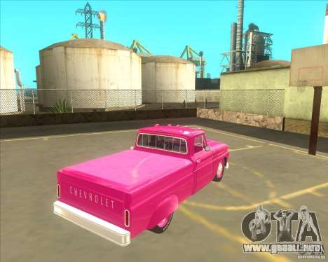 Chevrolet C10 1966 Slamvan Pickup Truck para GTA San Andreas