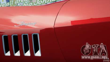 Chevrolet Corvette Stingray para GTA 4