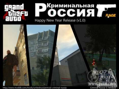 Rusia criminal RAGE para GTA 4