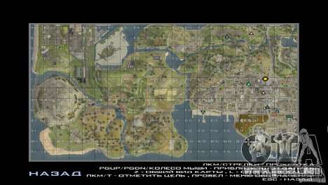 Map Mod v1.2 para GTA San Andreas