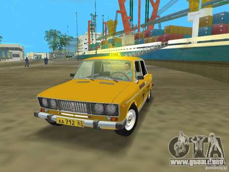 2106 VAZ Taxi v 2.0 para GTA Vice City