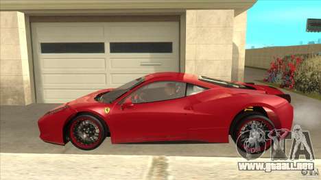 Ferrari 458 Italia Hamann para GTA San Andreas