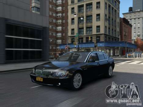 BMW 7 Series E66 2011 para GTA 4