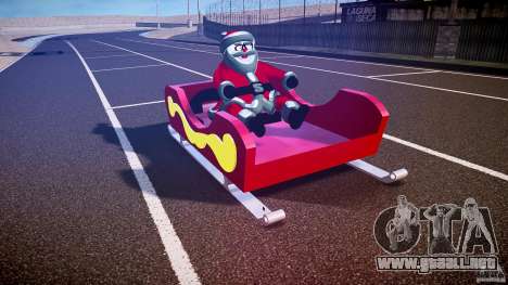 Santa Sled normal version para GTA 4