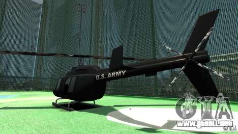 Black U.S. ARMY Helicopter v0.2 para GTA 4