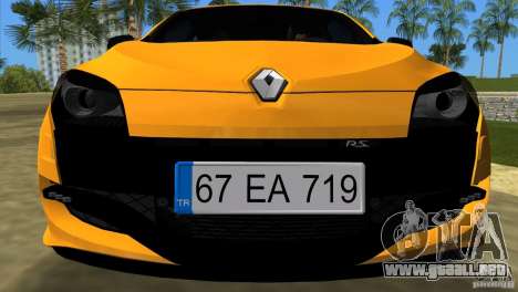 Renault Megane 3 Sport para GTA Vice City