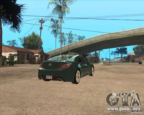 Hyundai Genesis Coupe para GTA San Andreas