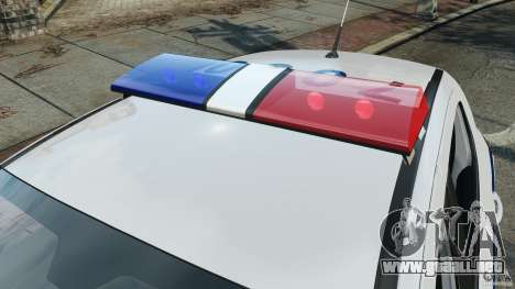 Peugeot 308 GTi 2011 Police v1.1 para GTA 4