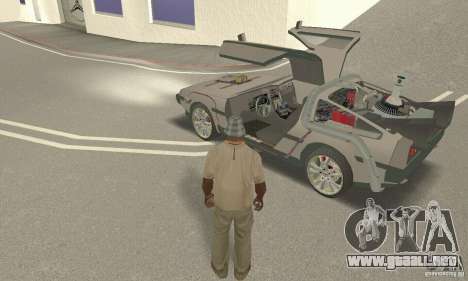 DeLorean DMC-12 (BTTF3) para GTA San Andreas