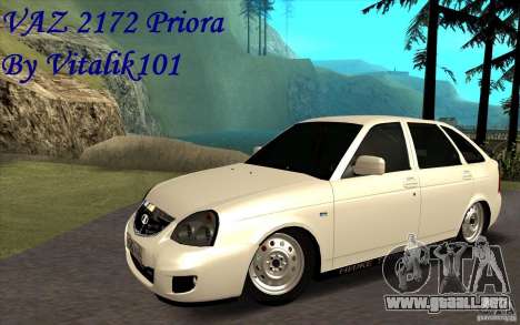 Lada Priora 2172 Hatchback para GTA San Andreas