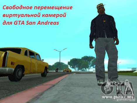 Cámara móvil gratis para GTA San Andreas