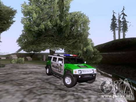 Hummer H2 Polizei para GTA San Andreas