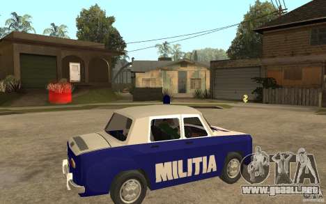 Dacia 1100 Militie para GTA San Andreas