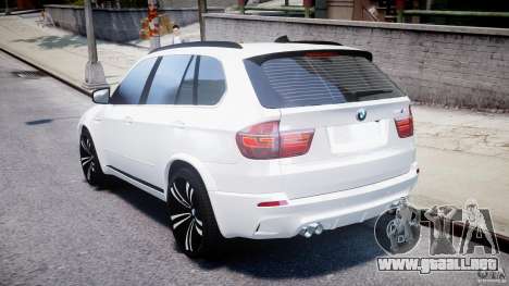 BMW X5M Chrome para GTA 4