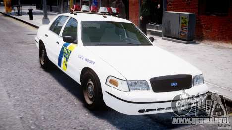 Ford Crown Victoria New Jersey State Police para GTA 4