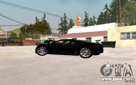 Bugatti Veyron para GTA San Andreas