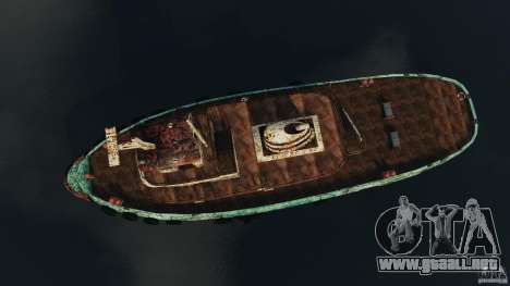 Realistic Rusty Tugboat para GTA 4